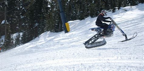 You can shop and buy pit bikes and dirt bikes from orion powersports. Convert Your Dirt Bike Into a Snowbike | MotoSport