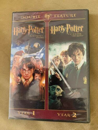 Harry Potter Double Feature Year 1 Year 2 Sorcerers Stone Chamber Of