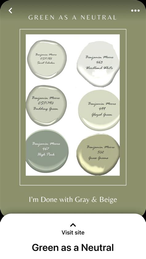 Pin By Jglackey On Paint Colors For Home Glazed Green Benjamin Moore