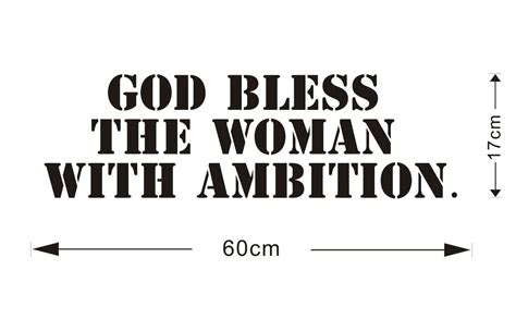 Wall Decals Yyone Original Quote Wall Decal God Bless The Woman With