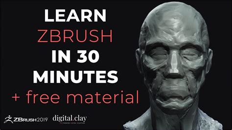 Learn Zbrush In 30 Minutes Zbrush Sculpting Basics Youtube