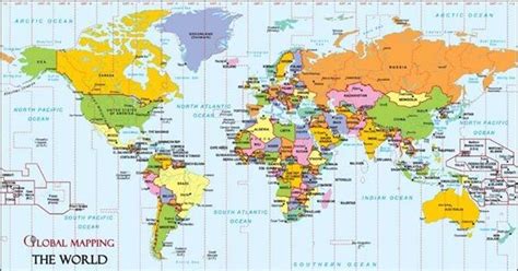 22 World Map Countries And Their Capitals Photos World Map Blank