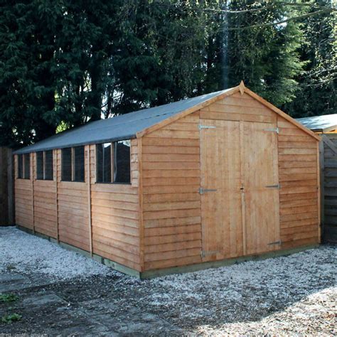 You can view the plans online or download the pdf. Wooden Workshop Shed Garden Sheds 20ft x 10ft Work Shop ...