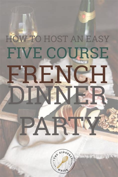 To connect with jamie oliver, join facebook today. How to host an EASY 5 Course French Dinner Party | French ...