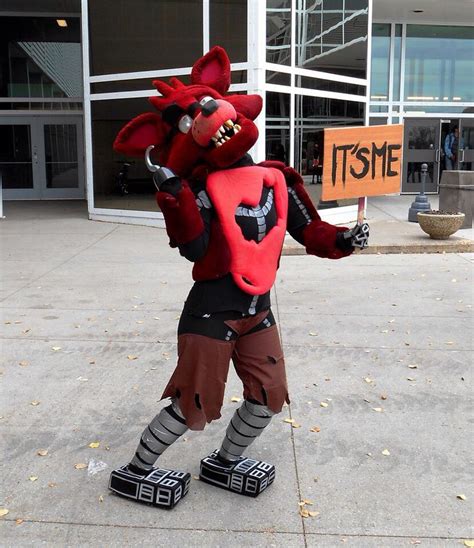 This Is Foxy From Five Nights At Freddys For A Costume Fnaf Cosplay