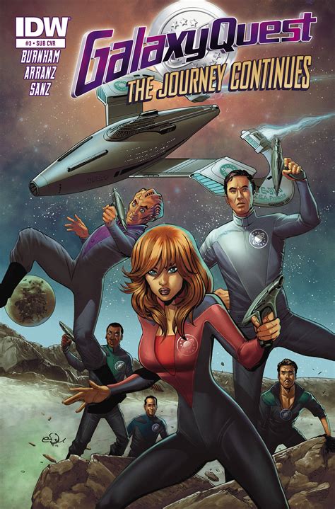 Galaxy Quest: The Journey Continues #3 (Subscription Cover) | Fresh Comics