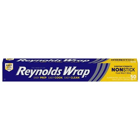Reynolds Wrap Everyday Strength Non Stick 12 In Aluminum Foil Shop
