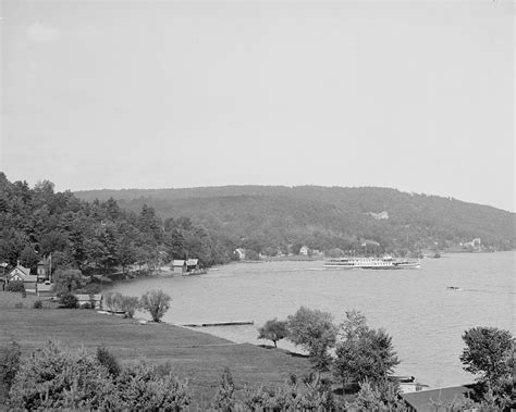 Hague Bay Lake George New York Early 1900s Photograph By Visions