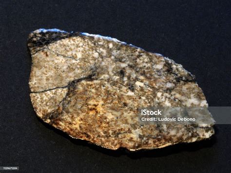 Slice Of An Eucrite Meteorite Stock Photo Download Image Now Close