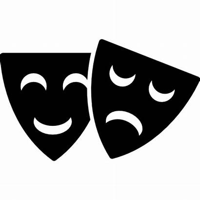 Masks Theater Happy Icon Sad