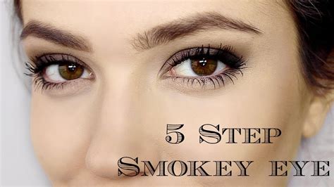 Day Smokey Eye 5 Steps Makeup Tutorial Youtube