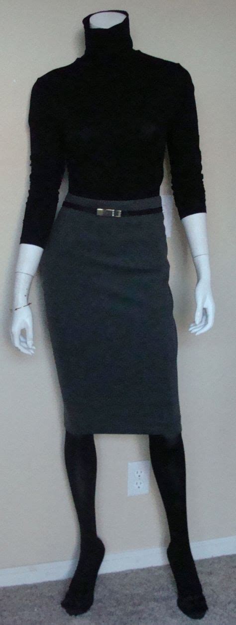 12 Gray Pencil Skirt Looks Ideas Work Outfit Work Fashion Grey