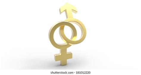 3 D Male Female Sex Symbol Stock Illustration 181012220 Shutterstock