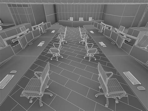 Office Interior 02 3d Model Max Obj 3ds Fbx Stl Dae 9 Office