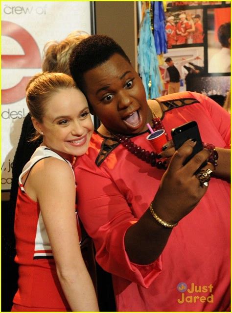 Glee Cast Celebrates 100 Episodes Alex Newell And Becca Tobin Glee Cast Glee It Cast