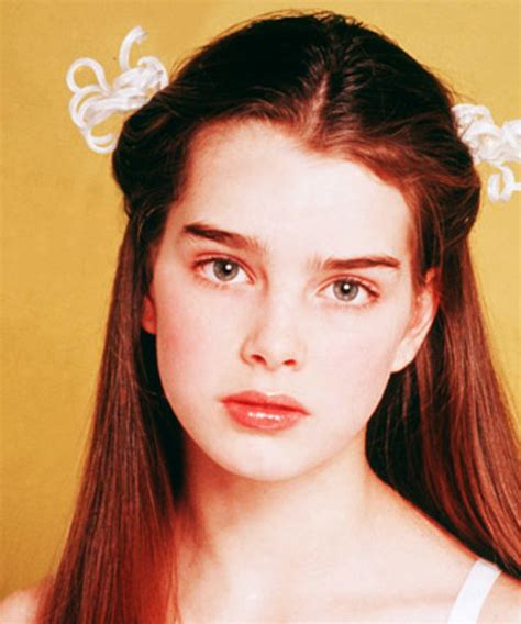 40 years later brooke shields has no regrets about her scandalous star making role vanity fair / pretty baby was nominated for the palme d'or and i remember being terrified, caught in a huge crowd, a pair of scissors appearing from the corner of my eye as a fan tried to cut my hair off. Brooke Shields | InStyle.com
