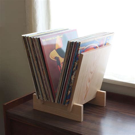 Check out our do it yourself vinyl selection for the very best in unique or custom, handmade pieces from our shops. LP Record Stand in Solid Douglas Fir | Etsy | Record storage, Vinyl record storage, Album storage
