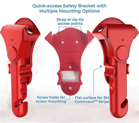 Multifunctional Emergency Car Escape Safety Hammer Window Breaker Seat