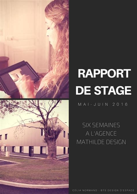 Rapport De Stage Mathilde Design 2016 By Célia Normand Issuu