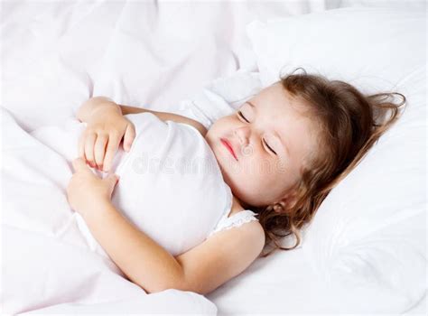 Toddler With Closed Eyes Stock Image Image Of Closeup 27548067