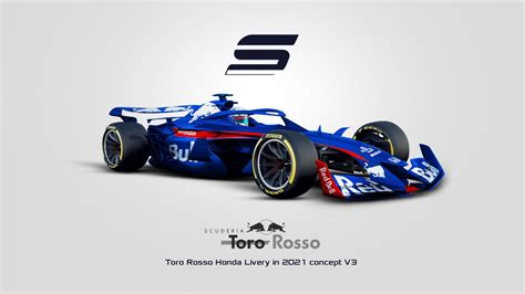 F1 2021 red bull rb16 the next generation of f1 cars is already in the works designer tim holmes has taken the propose red bull racing verstappen monza shows 2020 red bull just not very fast the race. Toro Rosso Livery - 2021 concept car : formula1