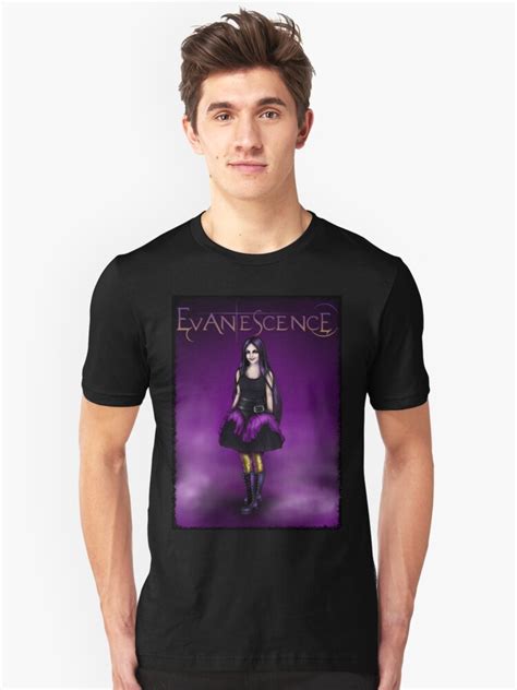 Evanescence Amy Lee Fan Art T Shirt By Hillarynewcomb Redbubble