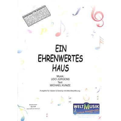 Ein ehrenwertes haus at imdb. Ein Ehrenwertes Haus Juergens Udo WM13117