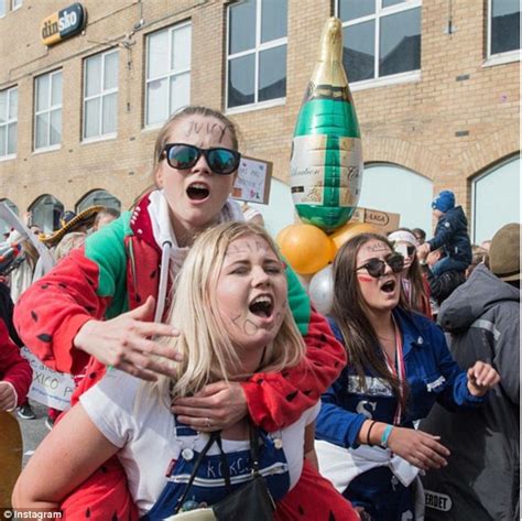 Inside Norways Very X Rated School Leavers Celebration Daily Mail Online