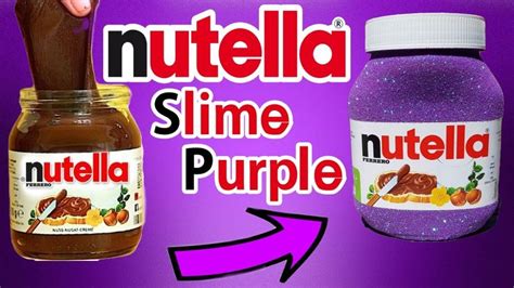 Purple Nutella Slime Slime Mixing Makeup Into Slime Eyeshadow Scraping Eyeshadows Lime Video