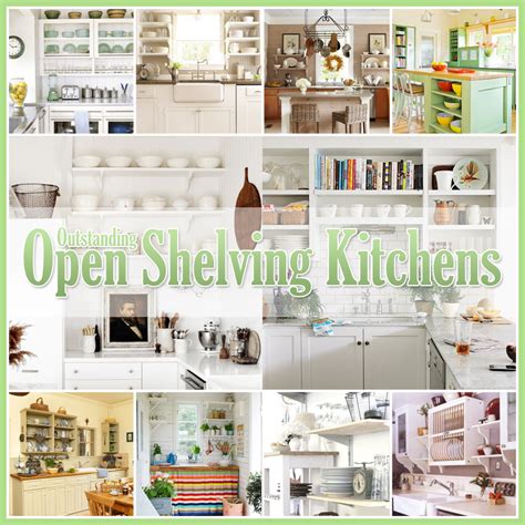 25 Open Shelving Kitchens The Cottage Market