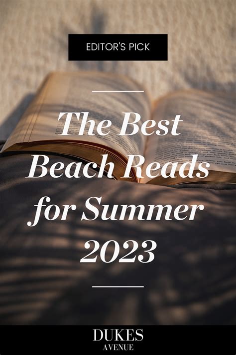 The 20 Best Beach Reads For Summer 2023 Artofit