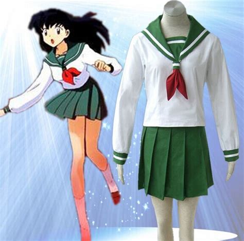 High Quality Custom Made Winter Kagome Cosplay Costume Stock From