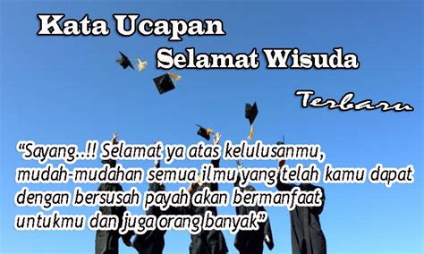 Uacapan agi ank yng telah di wisudaanak tk. 20+ Trend Terbaru Ucapan Anak Yg Telah Wisuda - Cerita Wisuda