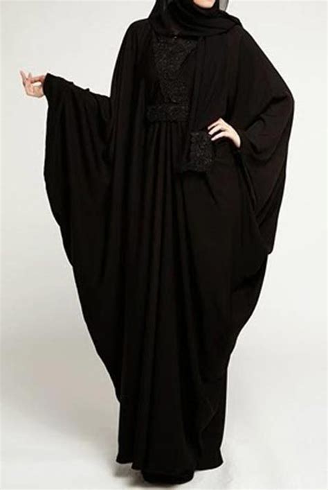 A long, flowing garment that covers the whole body from head to feet, the burka. Latest Saudi Abaya Designs Fashion 2017 2018 Simple Black ...