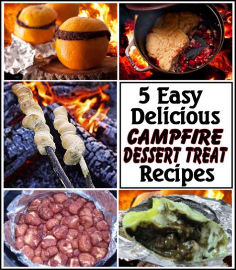 5 Easy Fun And Delicious Campfire Desserts And Treats Camping With Gus