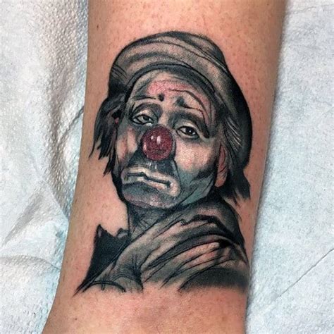 Top More Than 76 Sad Clown Tattoo Latest Ineteachers