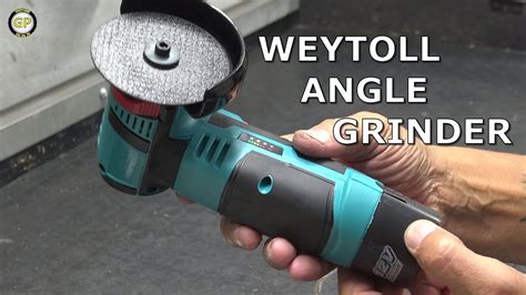 Weytoll Mini Angle Grinder With 2 Batteries 12V 1500mAh 19500 RPM