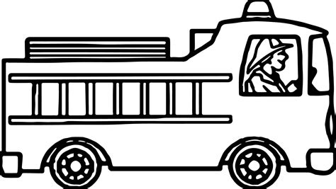 For an extra result, assist the children cut the transformer from the box and leave the bottom location of package for a base. cool Drive Fire Truck Coloring Page | Truck coloring pages ...