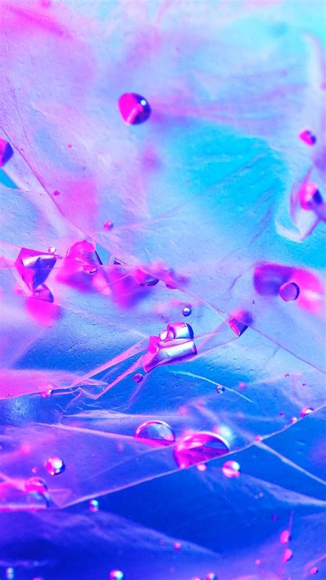 Vibrant Neon Purple Liquid Background Free Image By