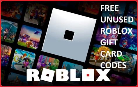 Free Roblox Gift Card Codes August Unused Updated List