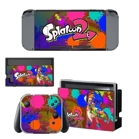 Game Splatoon 2 Skin Sticker Vinyl For Nintendoswitch Stickers Skins