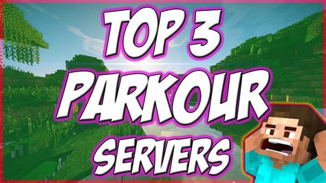 Top 3 Minecraft Parkour Servers Youtube