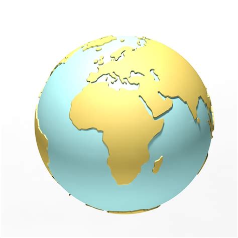 World Globe 3d Model Travel Cgtrader
