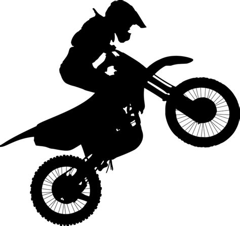 Find here every image and vector you need for your designs. Motocross Motorcycle Vector graphics Clip art Silhouette ...
