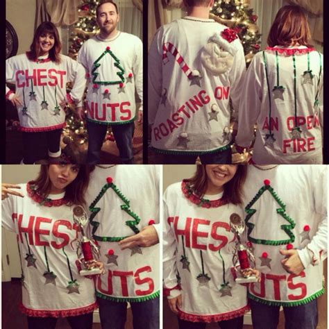 Diy Ugly Christmas Sweater Couples