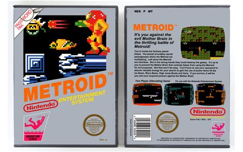 Gaming Relics Nintendo Nes Metroid