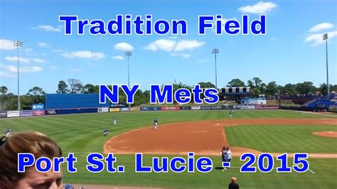 Mlb Ny Mets Spring Training Tradition Field Port St Lucie Fl