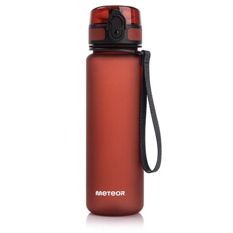 Bidon Sportowy Meteor 650 Ml Czerwony Czerwony 065 L Produkty