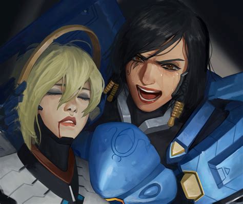 1440x900 Resolution Mercy From Overwatch Overwatch Pharah