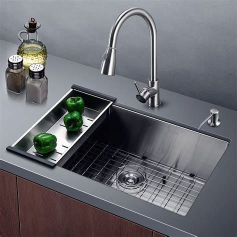 Harrahs 30 Inch Commercial Stainless Steel Kitchen Sink Petagadget